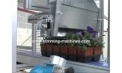 Trimming Machine for Trays Venti Vacuum Nursery Trimmer Trays- Propagation Trays, Flats, Packs Video