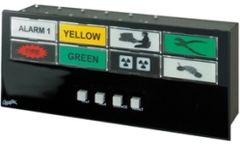 Omniflex - Model C1427A Omni8P 8pt Backlit Annun (24V Comm) - Integral Alarm Annunciators