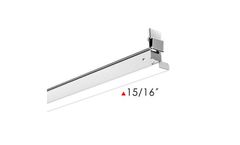 OKT - Model TB2-DM-XXU, TB4-DM-XXU - Milky Diffusing T-Grid LED Linear Light, 15/16 Inch