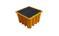 Front Safety - Model FSPE04IBC - Spill Containment Pallets