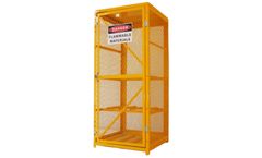 Front safety - Model FSCAGE01 - Gas Cylinder Storage Cage