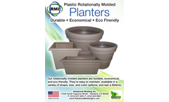 RMI - Plastic Rotationally Molded Planters Brochure