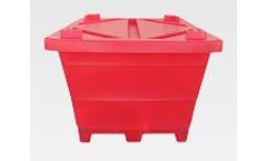 Versa - Model VB-25w/Lid - Roll Over Lip Contour Bottom Bins