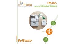Fludia - Model FM442ir - Plug-and-Play Iot Electricity Sensor - Brochure