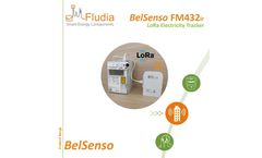 Fludia - Model FM432ir - IoT LoRaWAN Electricity Sensor - Brochure