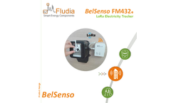 Fludia - Model FM432e - IoT LoRaWAN Electricity Sensor - Brochure