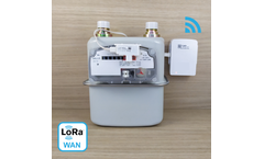 Fludia - Model FM432g-n - LoRaWAN Sensor for Monitoring Gas Consumption