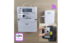 Fludia - Model FM232ir - IoT LoRa Local Electricity Sensor