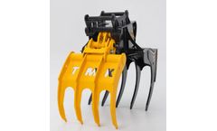 TMK - Model MultiGrab S - Durable and Long Lasting Multitool for Smaller Excavators