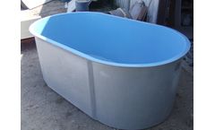 Hydro - Model FOT-400 - 400 Gal Oval Tank