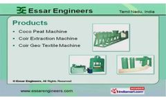 Coir Machine by Essar Engineers, Coimbatore - Video