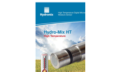 Hydro-Mix - Model HT - High Temperature Microwave Moisture Measurement Sensor - Brochure