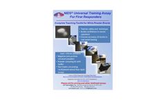 NIDS - Universal Training Assays with Simulant White Powders for First Responders - Brochure