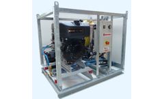Hydromat Powercube - Model PC - Engine Driven Hot and Cold Water High Pressure Cleaner