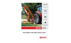 Spectra - Crane Tractor Mower Brochure