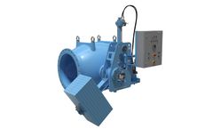 Hydromat - Classical Type of Axial Flow Control Valve with Crank Mechanism