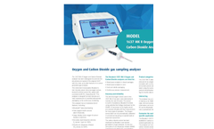Novatech - Model 1637 Mk II - Oxygen & Carbon Dioxide Analyser Brochure