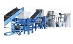 Barui - Model BTGS - Waste Tires Grinding to Rubber Powder Machine
