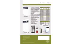 DAXOM - Model UKDAX-YB24 - Electric boilers adaption with  built in 80 liter tank floor type