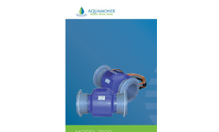 Aquamonix - Model 2020 ABS - Body Electromagnetic Flowmeter Brochure