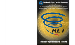 The Kouris Centri Turbine Generator - Brochure