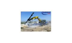 Model SONIC 2000 - Hydraulic Drilling Attachment