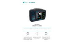 Screening Eagle - Model FD100 PA 16:16 - TOFD and Phased Array Flaw Detector Datasheet