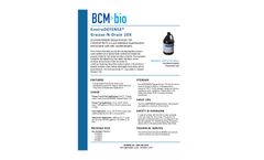 EnviroDEFENSE ED 0204.1 Grease-N-Drain 10X - Datasheet