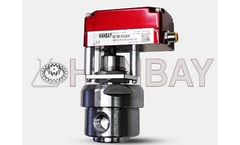 Hanbay - Model MCM-000XX-3-KPF-Series - Pressure Regulator Compact Electric Valve Actuators