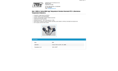 Model 8500-A - High Temperature Vibration Resistant RTDs - Datasheet