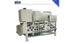 QILEE - Model QTBH-1250 - Sludge Thickening and Dewatering Belt Press Suitable for Low and Middle Consistency