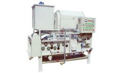 QILEE - Model QTA-750 - Rotary Drum Dewatering Belt Machine