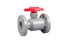 Ningbo-Baodi - Model CPVC - Flanged Ball Valve