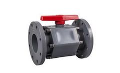 Ningbo-Baodi - Model UPVC - Flanged Ball Valve