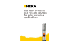Nastec - Model SUMMAG 4 - Submersible Motor - Brochure