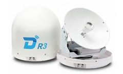 Ditel - Model R3(33cm) Ku-Band - Marine Satellite TV Antenna System