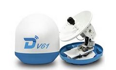 Ditel - Model V61 63cm Ku Band - 3-Axis Stabilized Marine VSAT Antenna