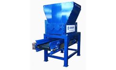 ESMOS - Model S 400 and S 520 - Single Shaft Shredders for Recycling of Plastic Waste and HDPE