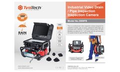 TvbTech - Model 3599FB - Rain-Proof Drain Sewer Pipe Inspection Camera System with 20m/66ft - 40m/130ft Cable  - Brochure