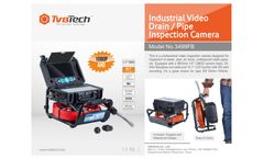 TvbTech - Model 3499FB - Drain/Pipe Inspection Camera System with 20m/66ft - 40m/130ft Cable  - Brochure