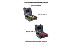 TvbTech - Model 3199F-14 - Mini Classic Drain/Pipe Inspection Camera with 20m/66ft -40m/130ft Cable - Operation Manual
