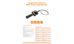 TvbTech - Model GL9008 - Portable Industrial Videoscope Endoscope Camera  Brochure