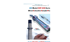 ASI - Model ESP-050 Series - Direct Extractive Sample Probe Brochure