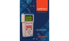 metrO B6012 - Easiest Portable Vibration Analyzer and Balancer Product - Manual