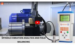 Spindle vibration analysis and field balancing