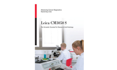 Leica - Model CM3050 S - Research Cryostat System Brochure