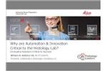 Why are Automation & Innovation Critical to the Histology Lab? by William N. DeSalvo III Video
