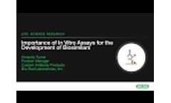 Biosimilars - The Importance of in Vitro Assays for the Development of Biosimilars Video