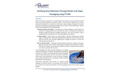 FT-NIR Analysis for Pharmaceutical Raw Material Identification - Brochure
