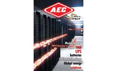 Atenco - Model IST1 SERIES 600 - 1500VA - UPS System - Brochure